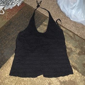Black old navy crop top